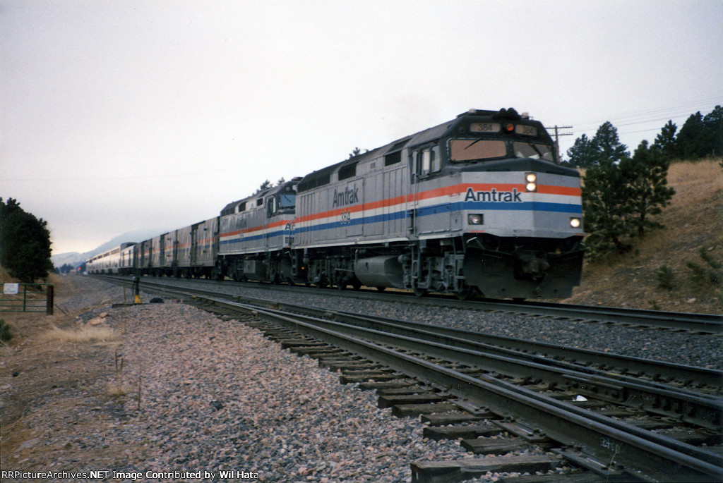 Amtrak F40PHR 384